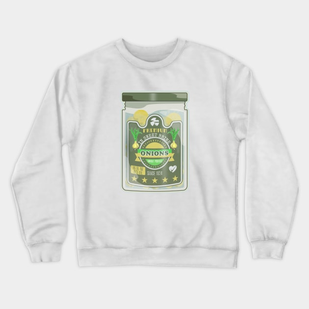 Pickled onions Crewneck Sweatshirt by mailboxdisco